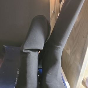 Liz Claiborne/Crazy Horse Black Boots